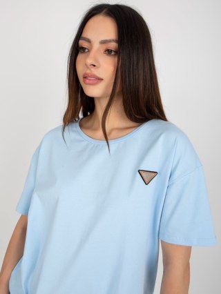 Bluzka RV-BZ-8826.22 jasny niebieski L/XL