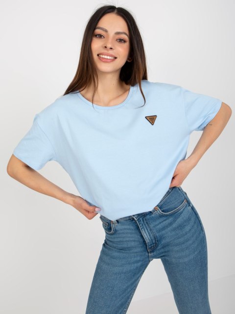 Bluzka RV-BZ-8826.22 jasny niebieski L/XL Bluzka RV-BZ-8826.22 jasny niebieski L/XL