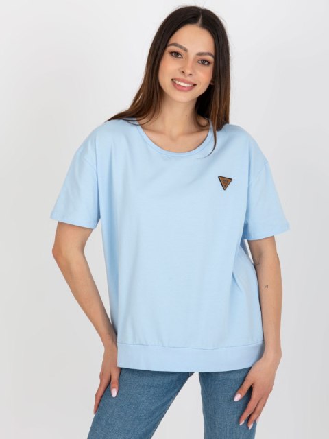 Bluzka RV-BZ-8826.22 jasny niebieski L/XL Bluzka RV-BZ-8826.22 jasny niebieski L/XL