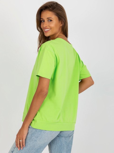 Bluzka RV-BZ-8826.22 limonkowy S/M Bluzka RV-BZ-8826.22 limonkowy S/M