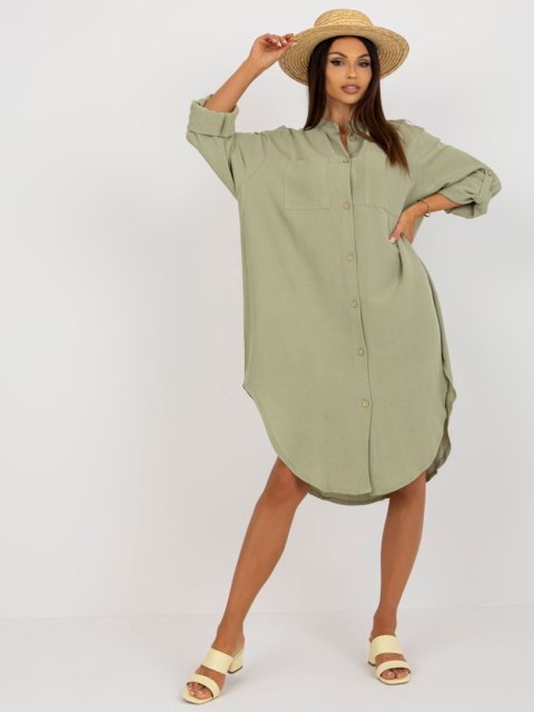 Sukienka TW-SK-BE-199D.85P pistacjowy L/XL Sukienka TW-SK-BE-199D.85P pistacjowy L/XL