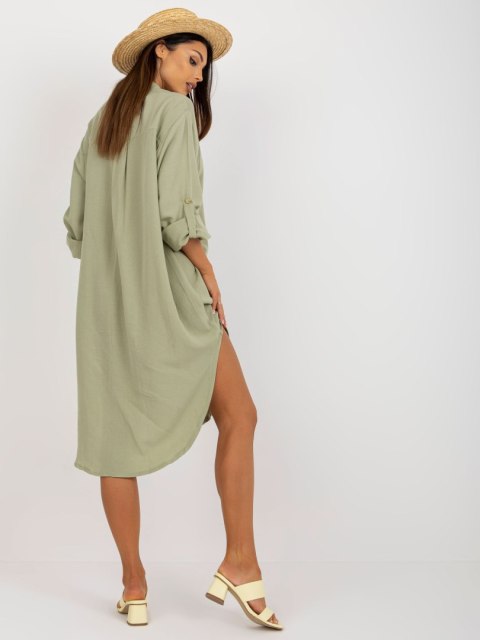 Sukienka TW-SK-BE-199D.85P pistacjowy L/XL Sukienka TW-SK-BE-199D.85P pistacjowy L/XL