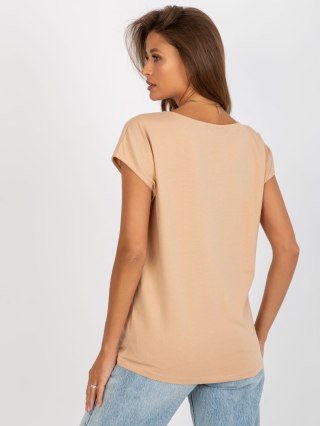 T-shirt FA-TS-8515.46 camelowy
