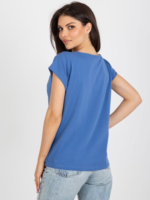 T-shirt FA-TS-8515.46 ciemny niebieski T-shirt FA-TS-8515.46 ciemny niebieski