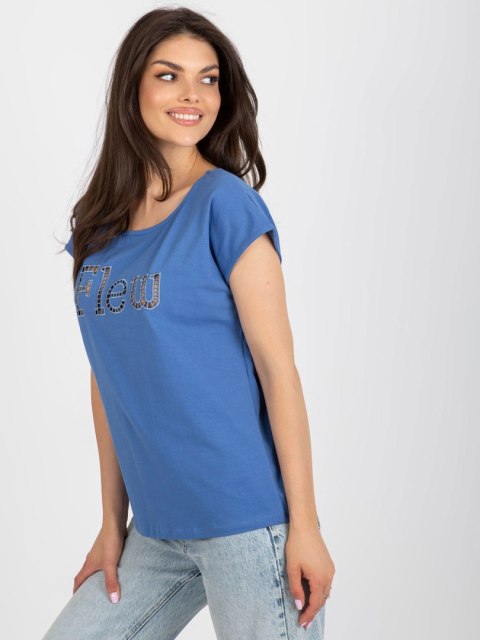 T-shirt FA-TS-8515.46 ciemny niebieski T-shirt FA-TS-8515.46 ciemny niebieski