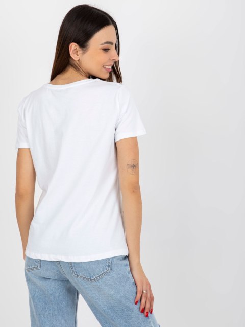T-shirt RV-TS-8626.00 biało-zielony L/XL T-shirt RV-TS-8626.00 biało-zielony L/XL