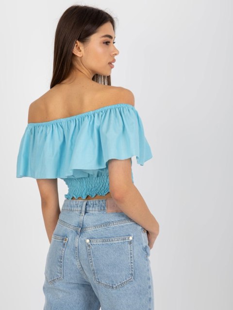 Top LK-TP-508609.37 jasny niebieski 38 Top LK-TP-508609.37 jasny niebieski 38