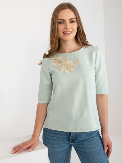 Bluzka LK-BZ-506609.77 mietowy 40