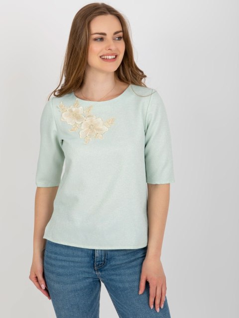Bluzka LK-BZ-506609.77 mietowy 40