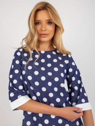 Bluzka LK-BZ-506755.56P ciemny niebieski 36