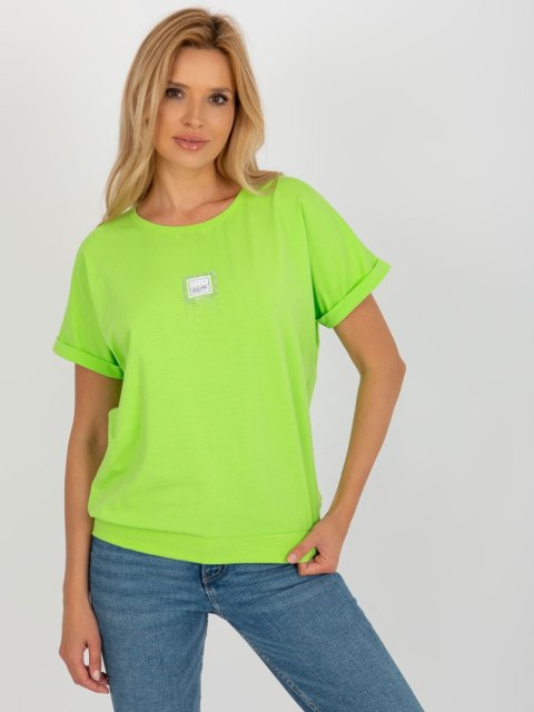 Bluzka RV-BZ-8537.19 limonkowy S/M Bluzka RV-BZ-8537.19 limonkowy S/M