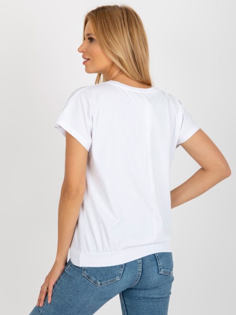 Bluzka RV-BZ-8921.66 biały L/XL Bluzka RV-BZ-8921.66 biały L/XL