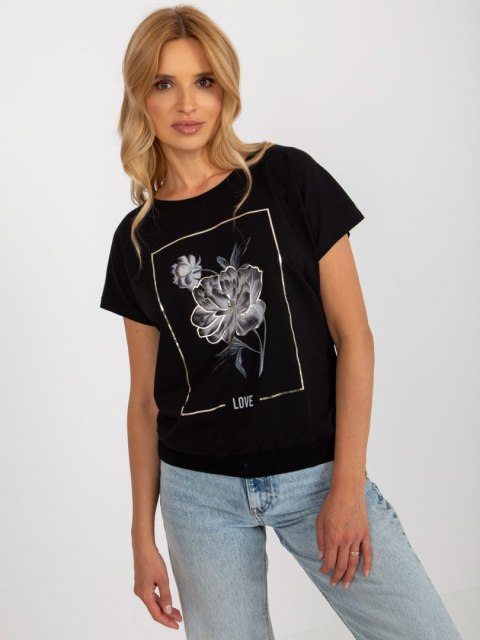 Bluzka RV-BZ-8957.77 czarny L/XL Bluzka RV-BZ-8957.77 czarny L/XL