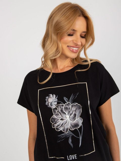 Bluzka RV-BZ-8957.77 czarny L/XL Bluzka RV-BZ-8957.77 czarny L/XL