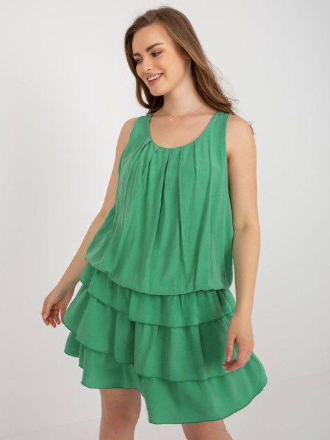 Sukienka TW-SK-BI-8139.44 zielony Sukienka TW-SK-BI-8139.44 zielony