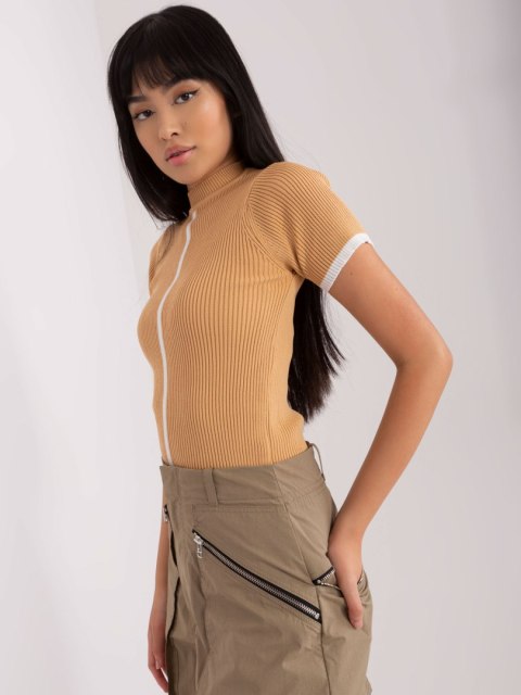 Bluzka BA-BZ-1456.72P camelowy Bluzka BA-BZ-1456.72P camelowy