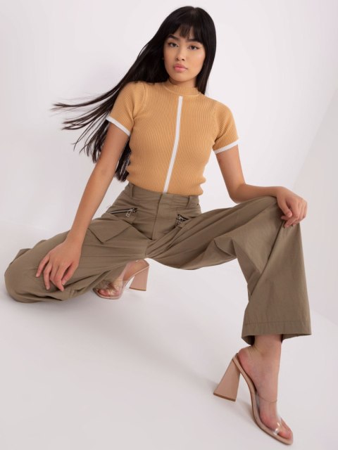 Bluzka BA-BZ-1456.72P camelowy Bluzka BA-BZ-1456.72P camelowy