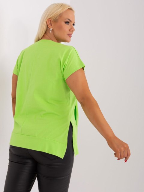 Bluzka RV-BZ-8854.06 limonkowy Bluzka RV-BZ-8854.06 limonkowy