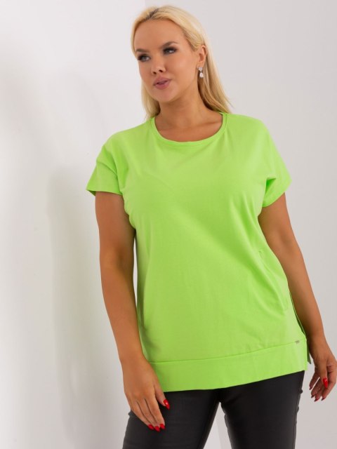 Bluzka RV-BZ-8854.06 limonkowy Bluzka RV-BZ-8854.06 limonkowy