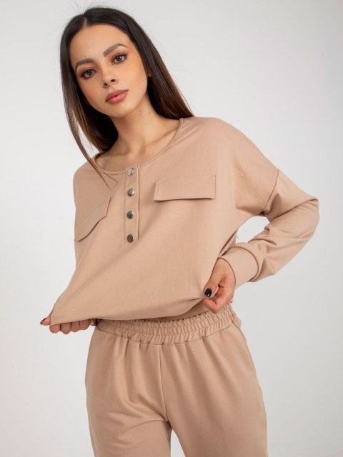 Komplet LK-KMPL-509315.06 camelowy L/XL