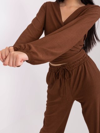 Komplet LK-KMPL-509329.12 brązowy L/XL