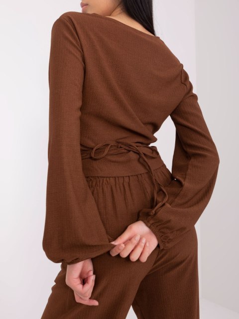 Komplet LK-KMPL-509329.12 brązowy L/XL