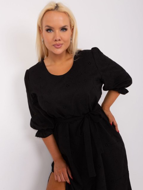 Sukienka LK-SK-509350.25 czarny 48 Sukienka LK-SK-509350.25 czarny 48