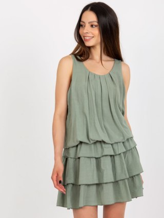 Sukienka TW-SK-BI-8139.44 khaki