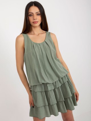Sukienka TW-SK-BI-8139.44 khaki