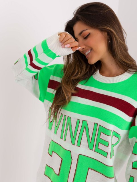 Sweter BA-SW-2206.48P jasny zielony Sweter BA-SW-2206.48P jasny zielony