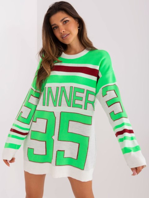 Sweter BA-SW-2206.48P jasny zielony Sweter BA-SW-2206.48P jasny zielony