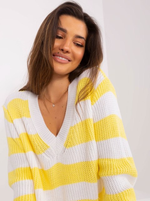 Sweter BA-SW-8030.58P żółty Sweter BA-SW-8030.58P żółty