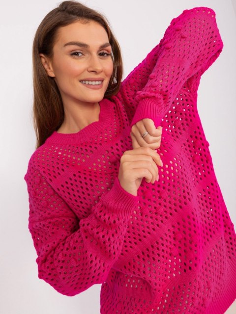 Sweter BA-SW-9007.85P fuksjowy Sweter BA-SW-9007.85P fuksjowy