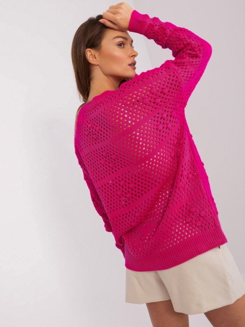 Sweter BA-SW-9007.85P fuksjowy Sweter BA-SW-9007.85P fuksjowy