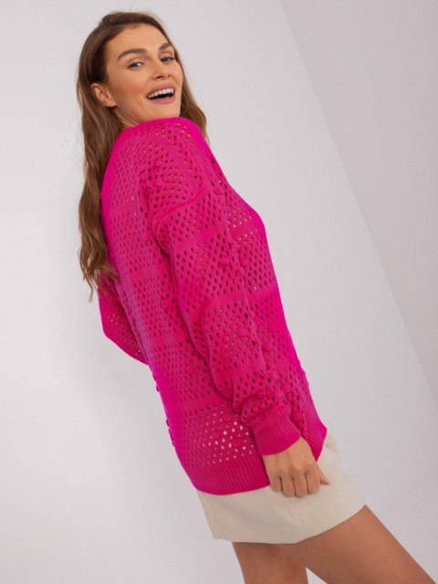 Sweter BA-SW-9007.85P fuksjowy Sweter BA-SW-9007.85P fuksjowy