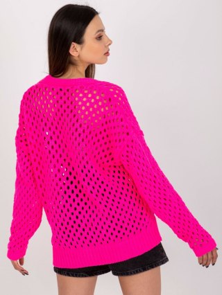Sweter BA-SW-9009.26P fluo różowy