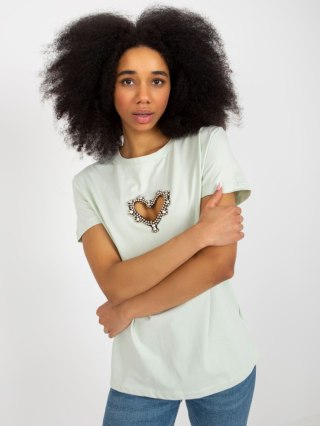 T-shirt FA-TS-8470.03X mietowy