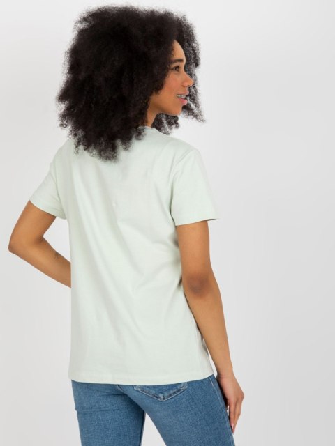 T-shirt FA-TS-8470.03X mietowy T-shirt FA-TS-8470.03X mietowy