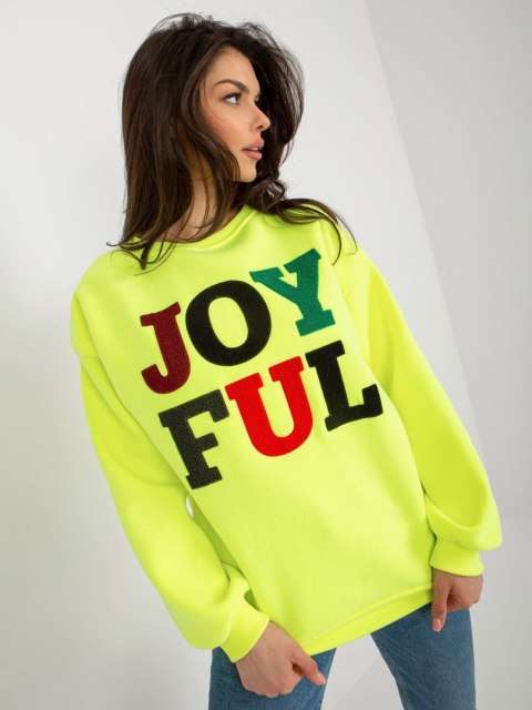 Bluza EM-BL-617-5.00X fluo żółty Bluza EM-BL-617-5.00X fluo żółty