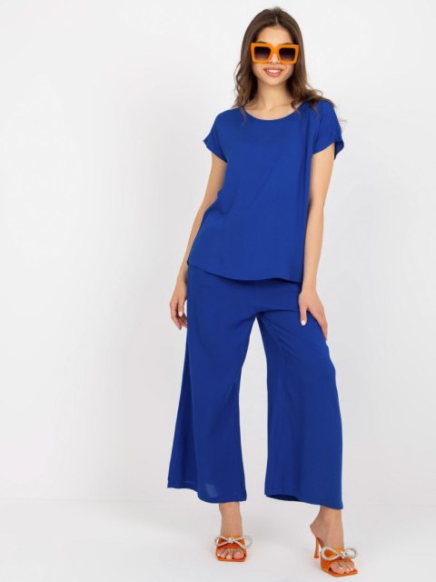 Bluzka D73761R10978O kobaltowy S