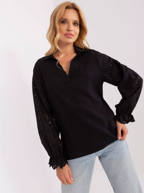 Bluzka LK-BZ-509328.20 czarny S/M