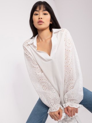 Bluzka LK-BZ-509328.20 ecru L/XL