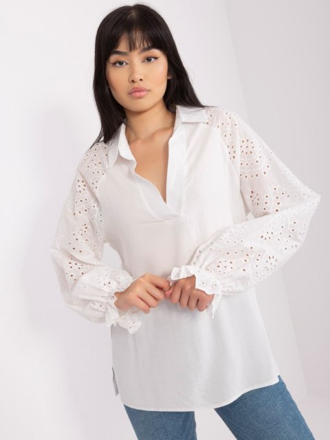 Bluzka LK-BZ-509328.20 ecru S/M