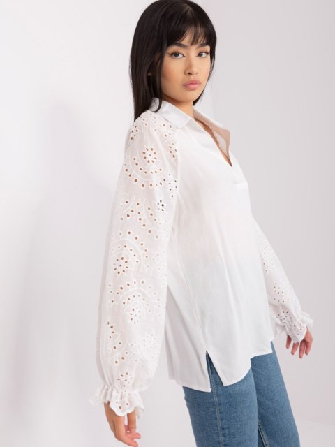 Bluzka LK-BZ-509328.20 ecru S/M