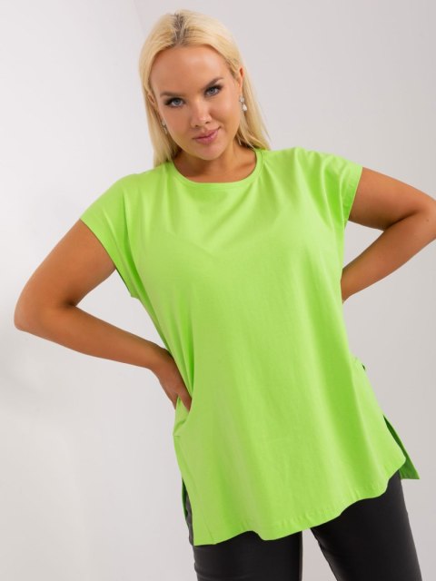 Bluzka RV-BZ-8850.98 limonkowy Bluzka RV-BZ-8850.98 limonkowy