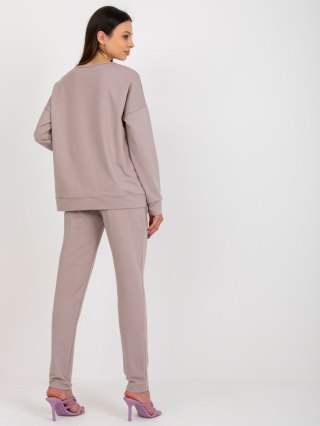 Komplet LK-KMPL-509315.06 ciemny bezowy L/XL