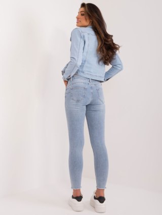 Spodnie jeans NM-SP-PJ23109.71 niebieski M
