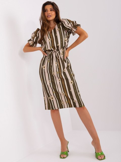 Sukienka LK-SK-507468-1.20P khaki 36