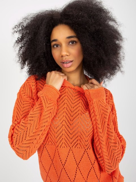 Sweter BA-SW-2003.51P pomarańczowy Sweter BA-SW-2003.51P pomarańczowy
