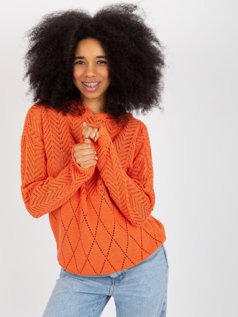 Sweter BA-SW-2003.51P pomarańczowy Sweter BA-SW-2003.51P pomarańczowy